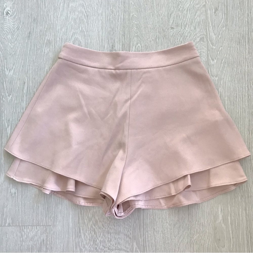 Zara Flowy Double Layered Shorts NWOT